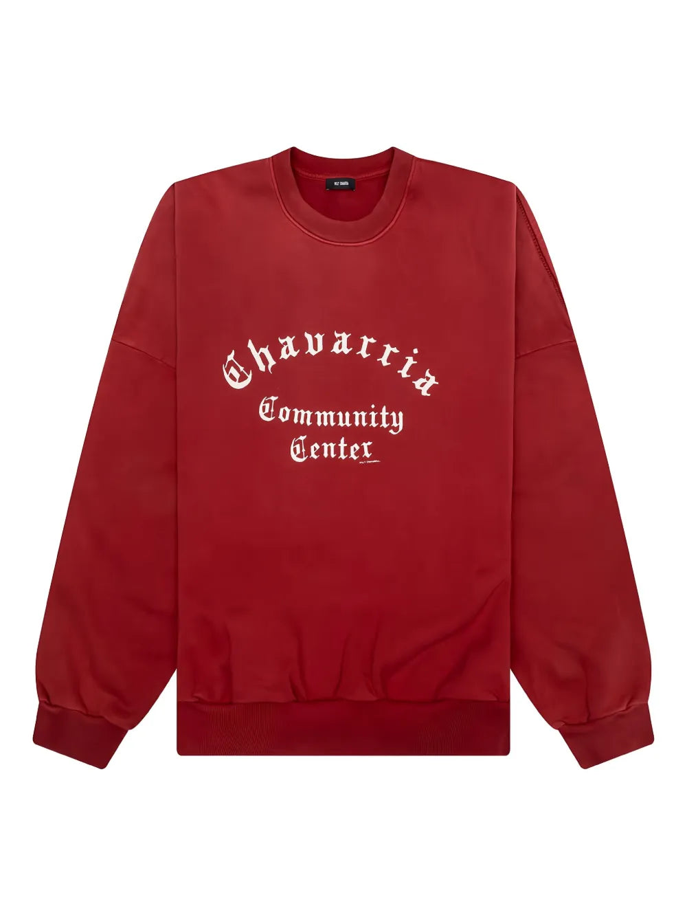 Willy Chavarria  Community Center crew-neck sweatshirt