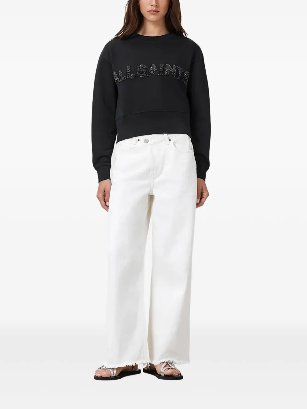 AllSaints  embellished sweatshirt