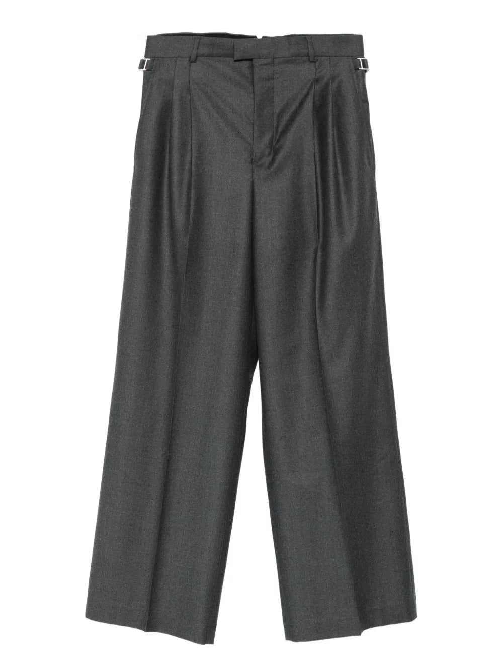 AMI Paris  pleated tab trousers