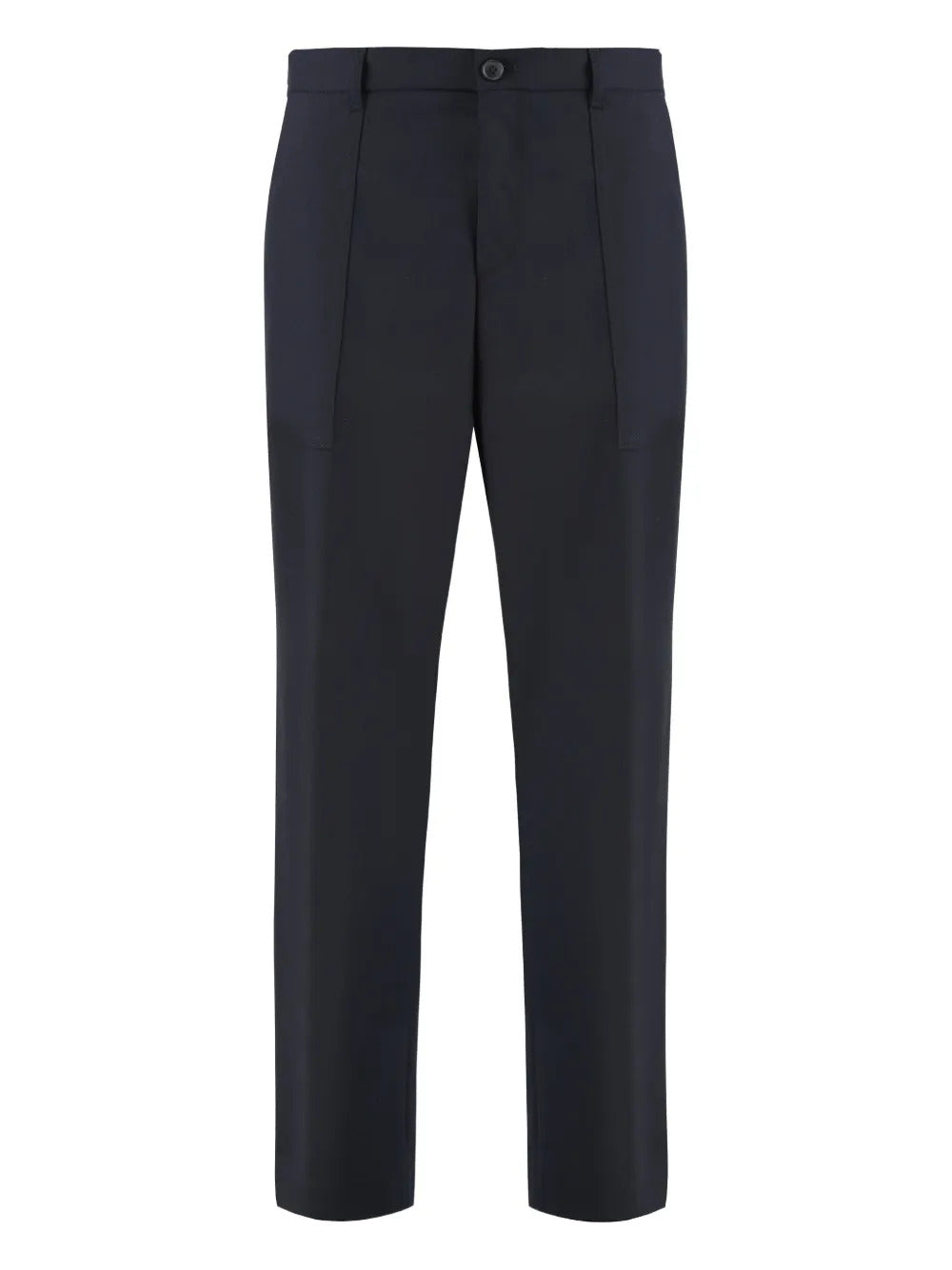 BOSS side-pocket wool trousers