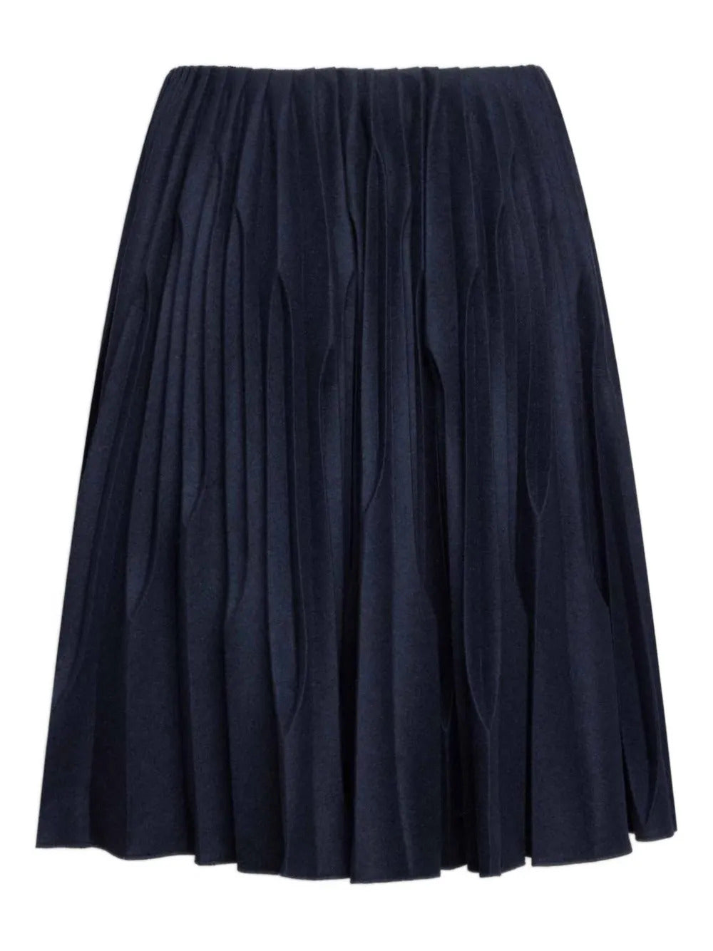 Alaïa  pleated midi skirt