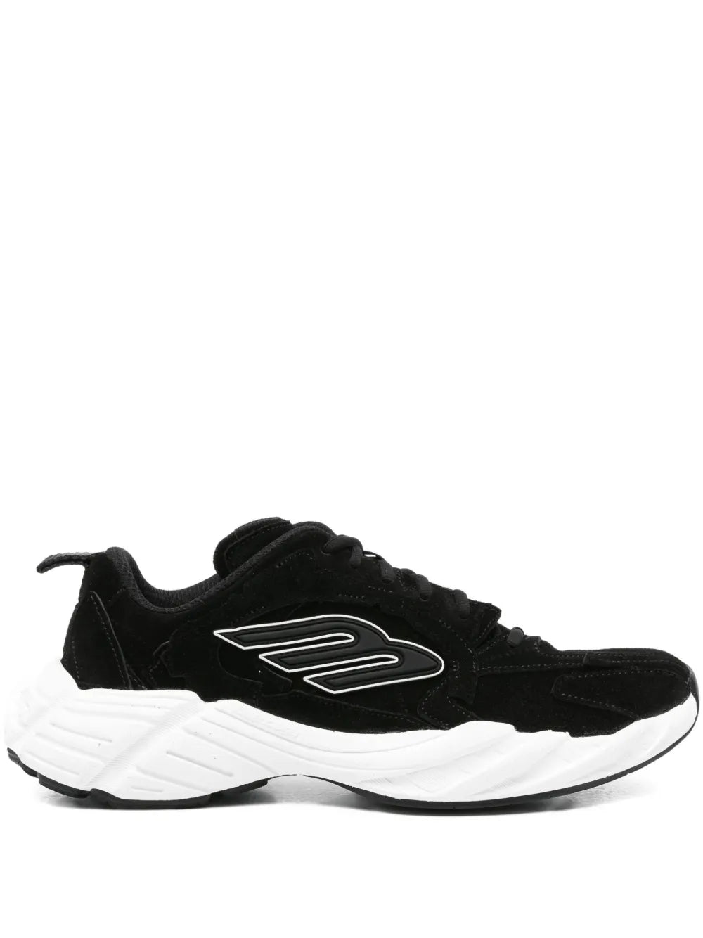 Balenciaga  Monday suede-leather sneakers