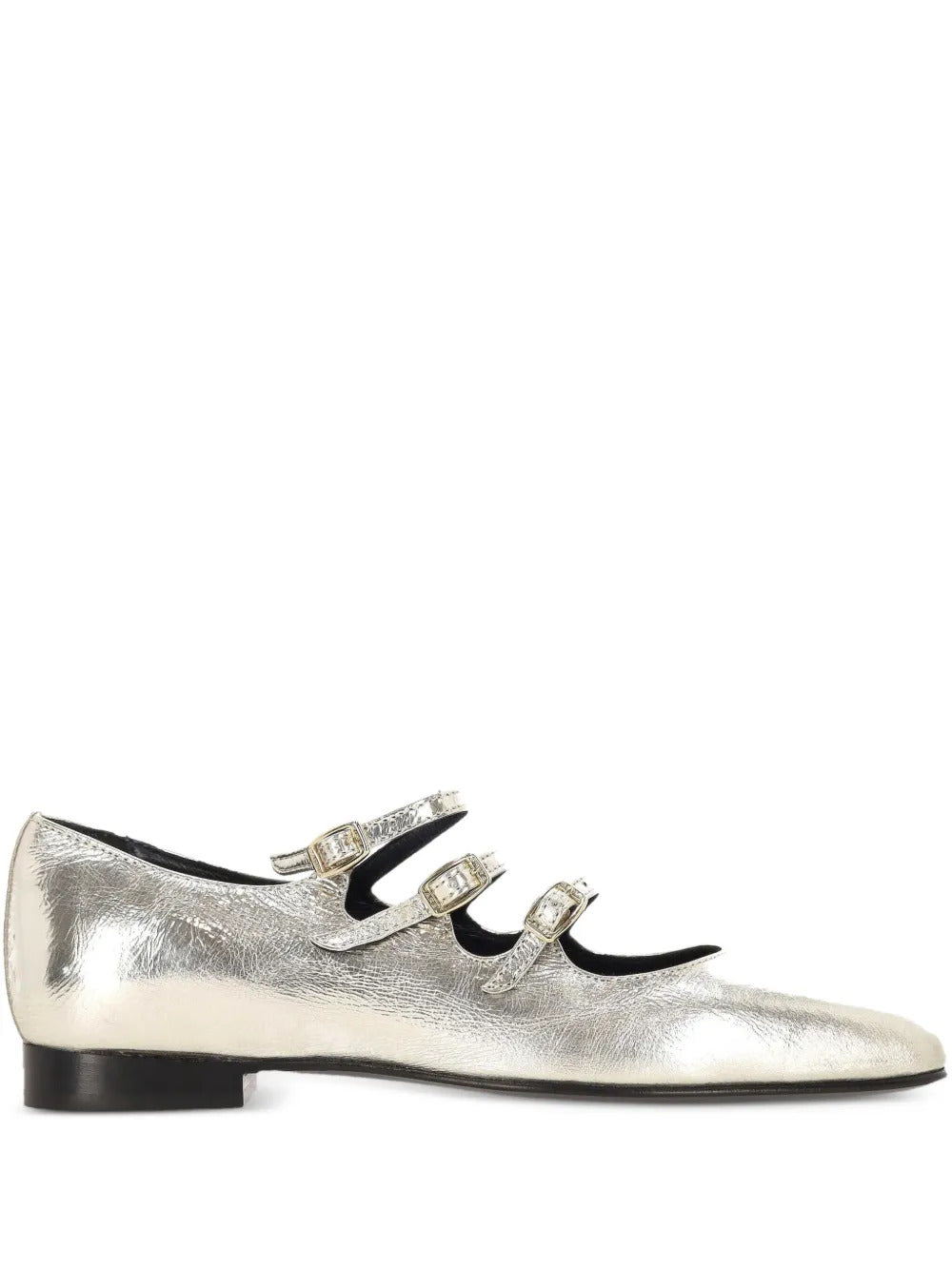 Carel Paris buckle-embellished patent leather sandals