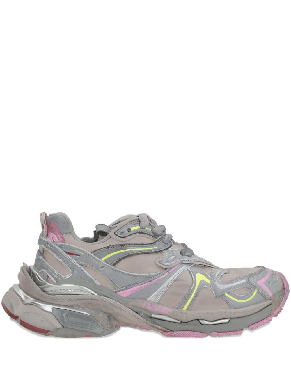 Balenciaga  Runner 2.0 lace-up panelled sneakers