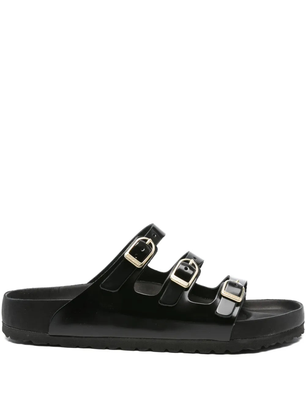 Birkenstock  Florida Fresh triple-buckle leather sandals