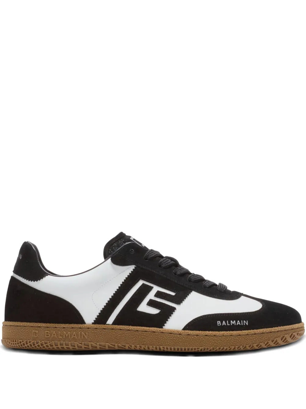 Balmain  two-tone lace-up sneakers