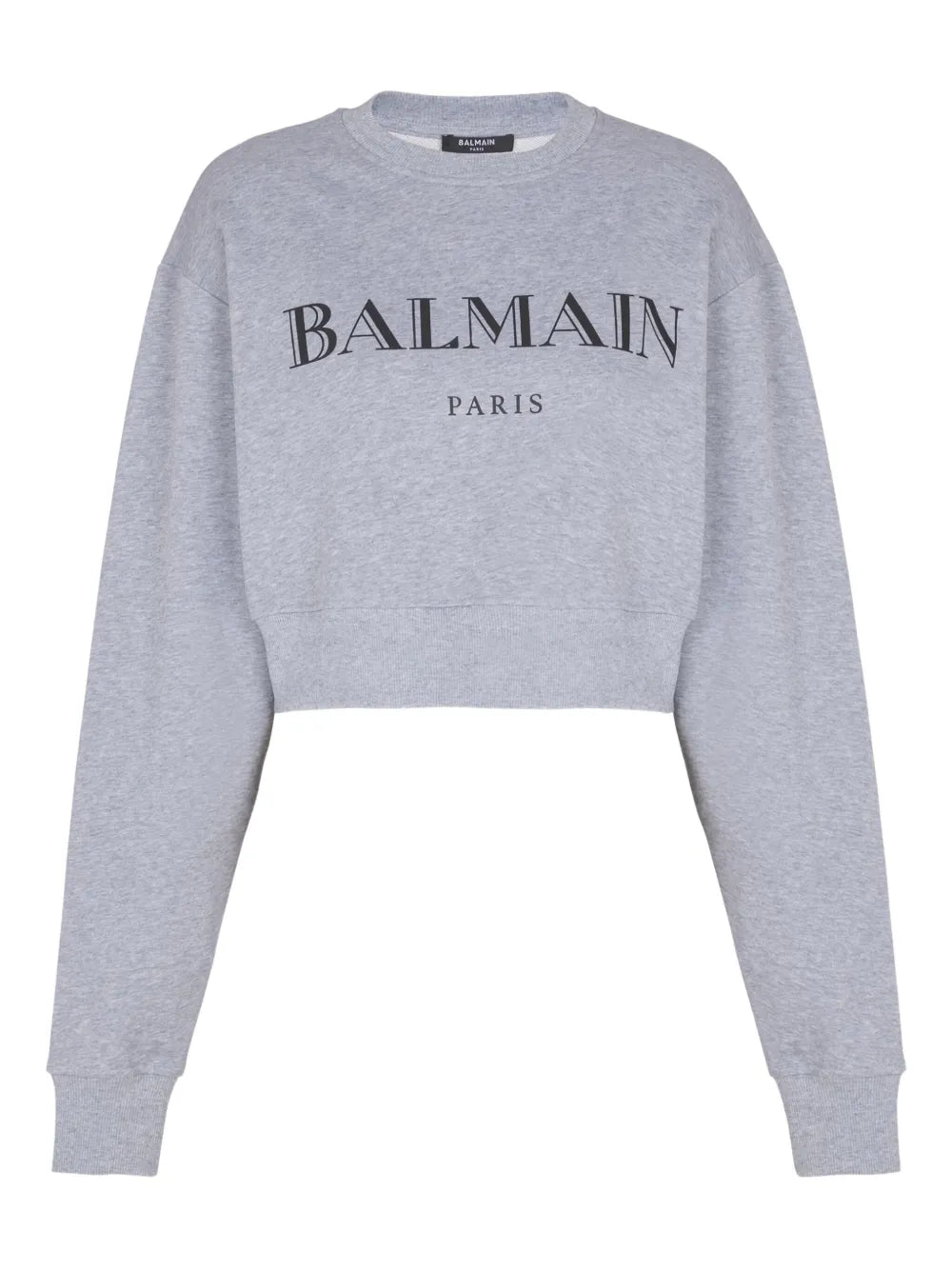Balmain  logo-print crew-neck sweatshirt
