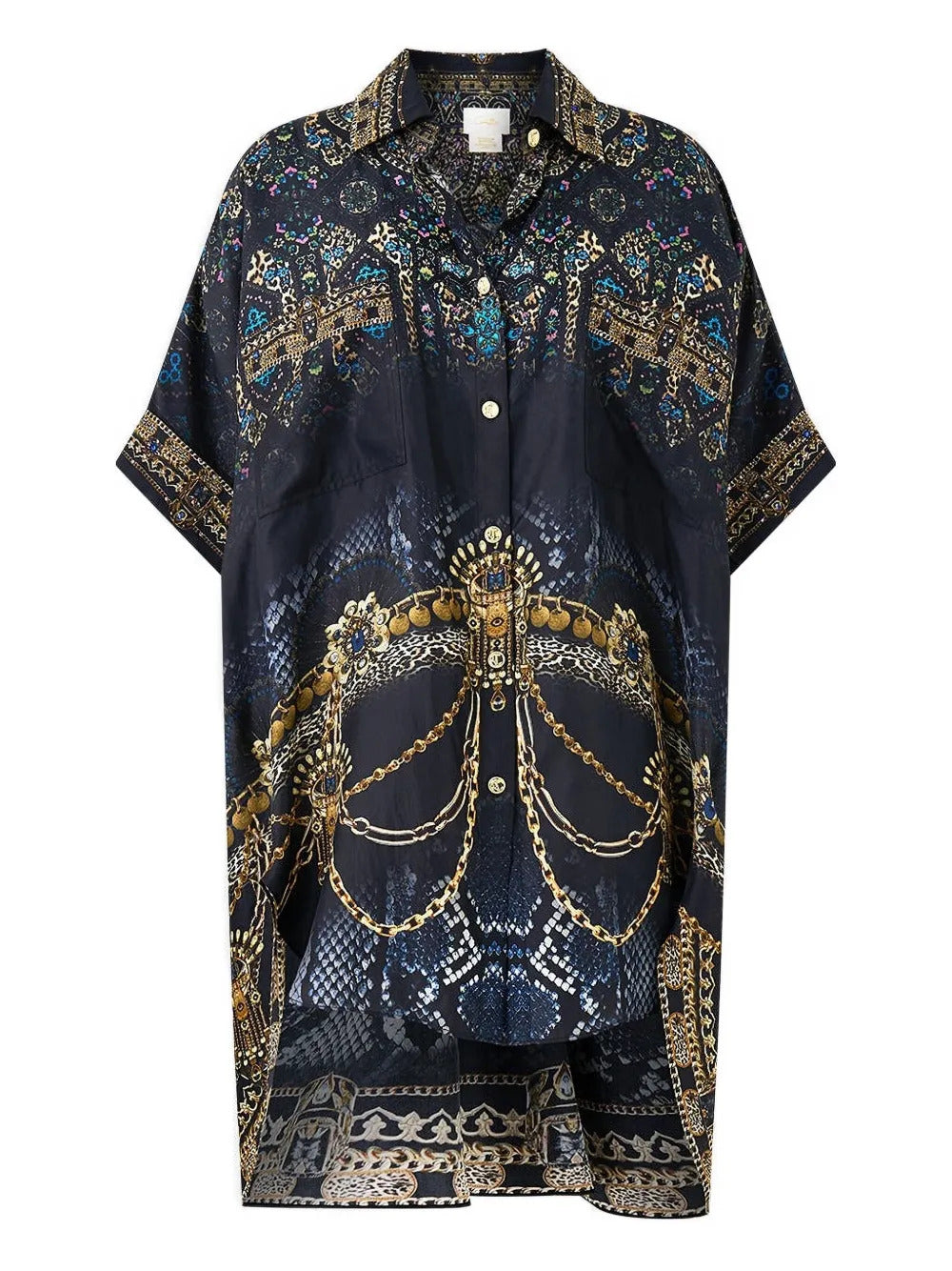 Camilla  pocket-detailed shirt