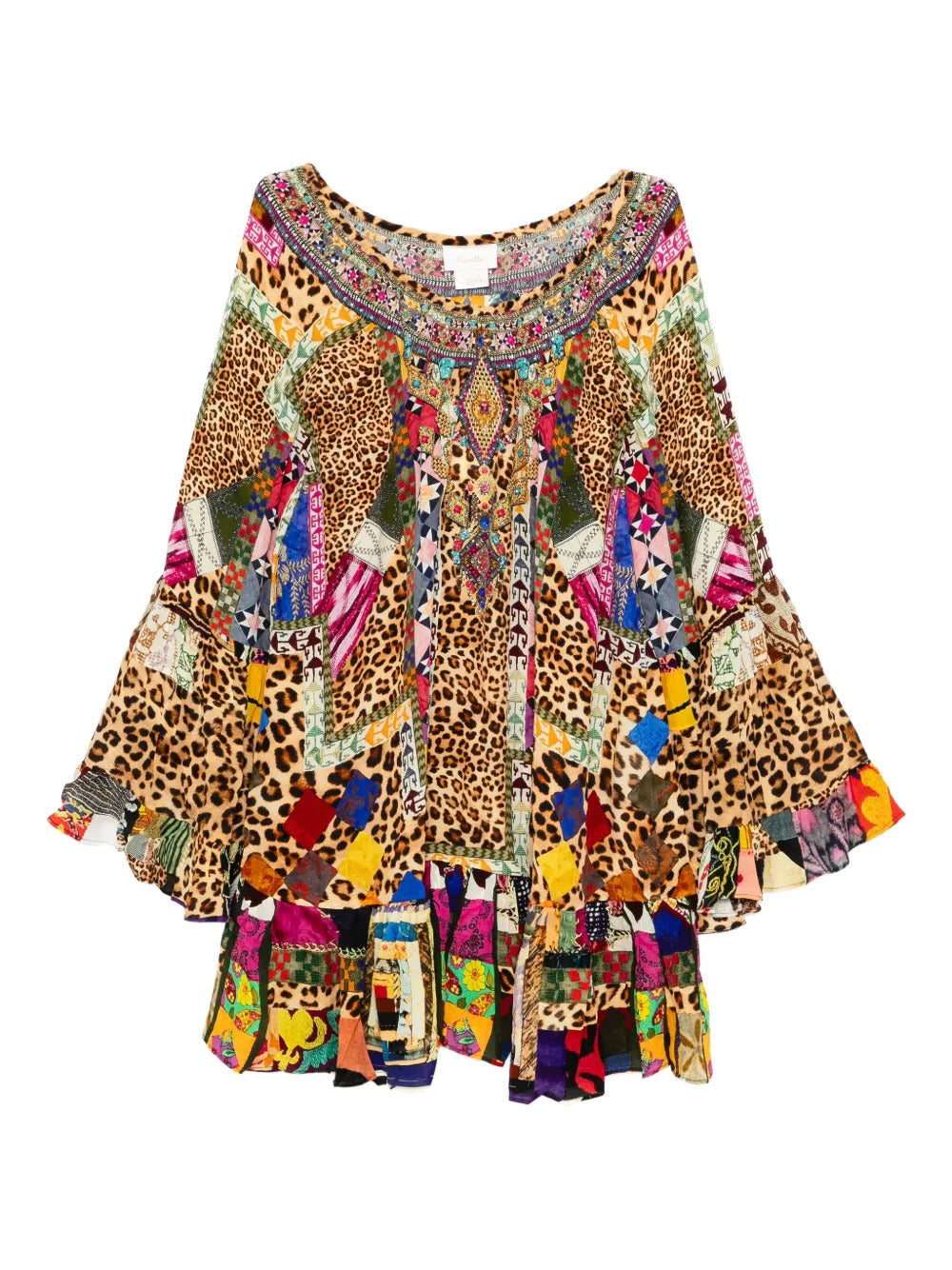 Camilla  a line frill dress