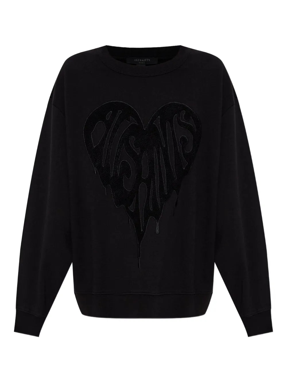 AllSaints  heart-embellished sweatshirt