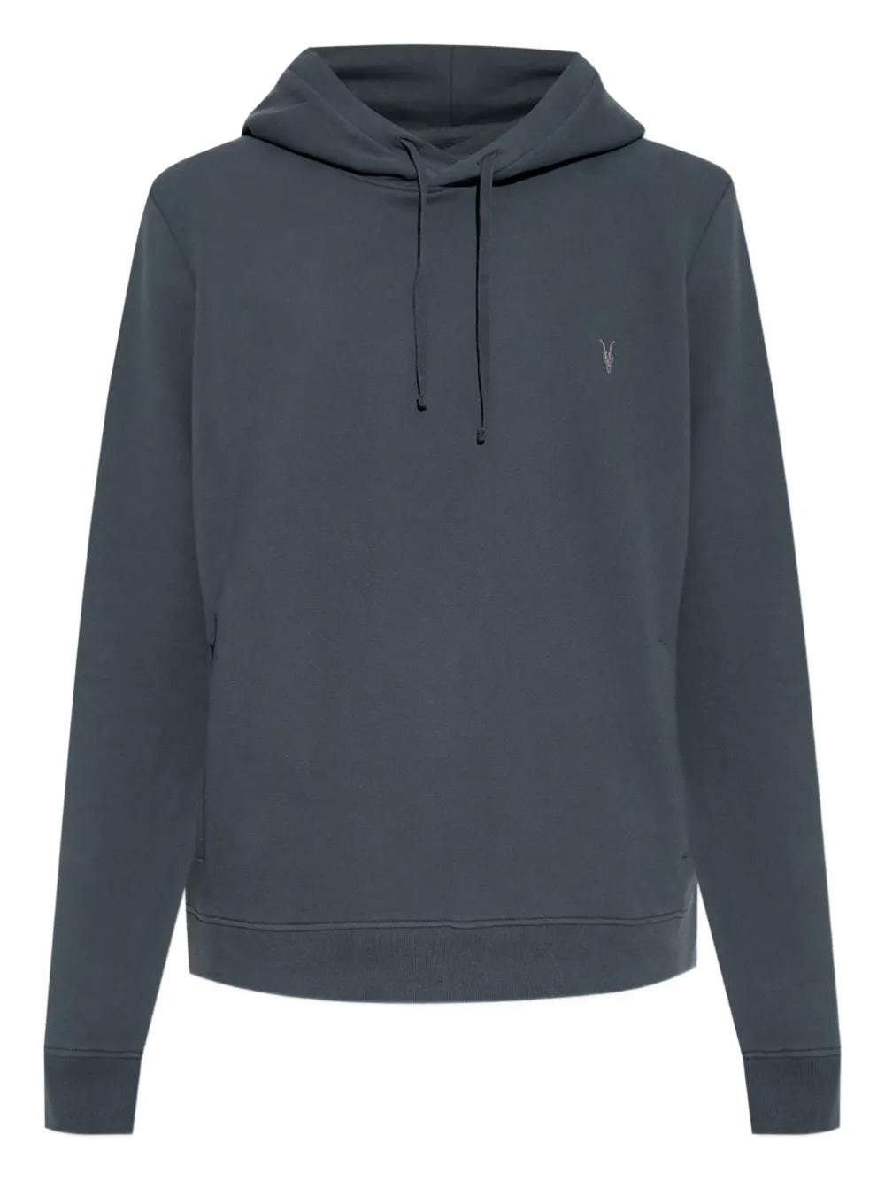 AllSaints  embroidered-logo hoodie