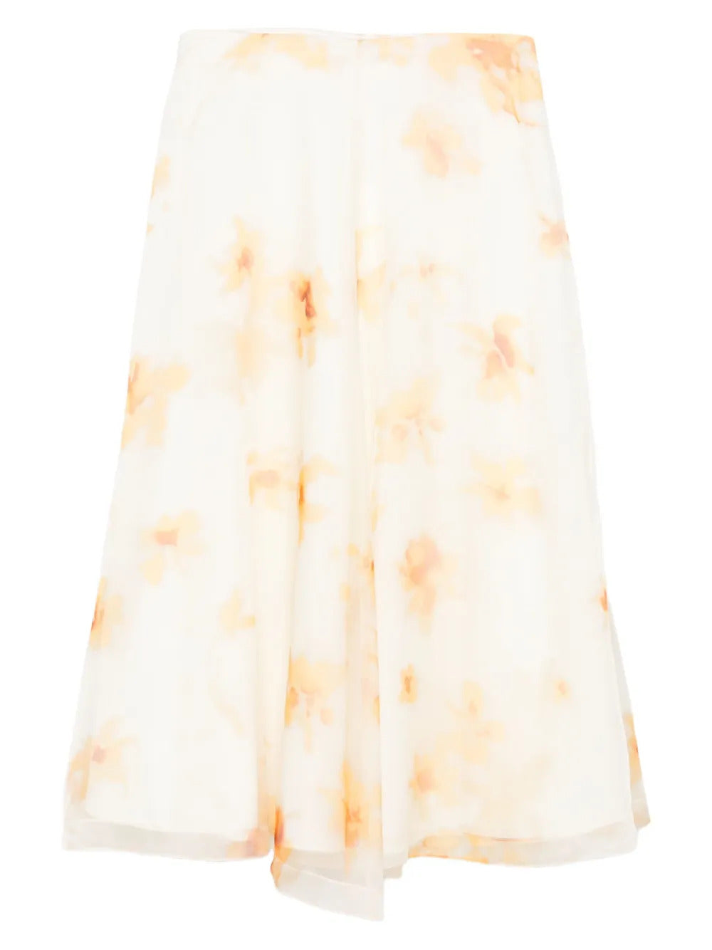 Altuzarra  floral-print silk midi skirt