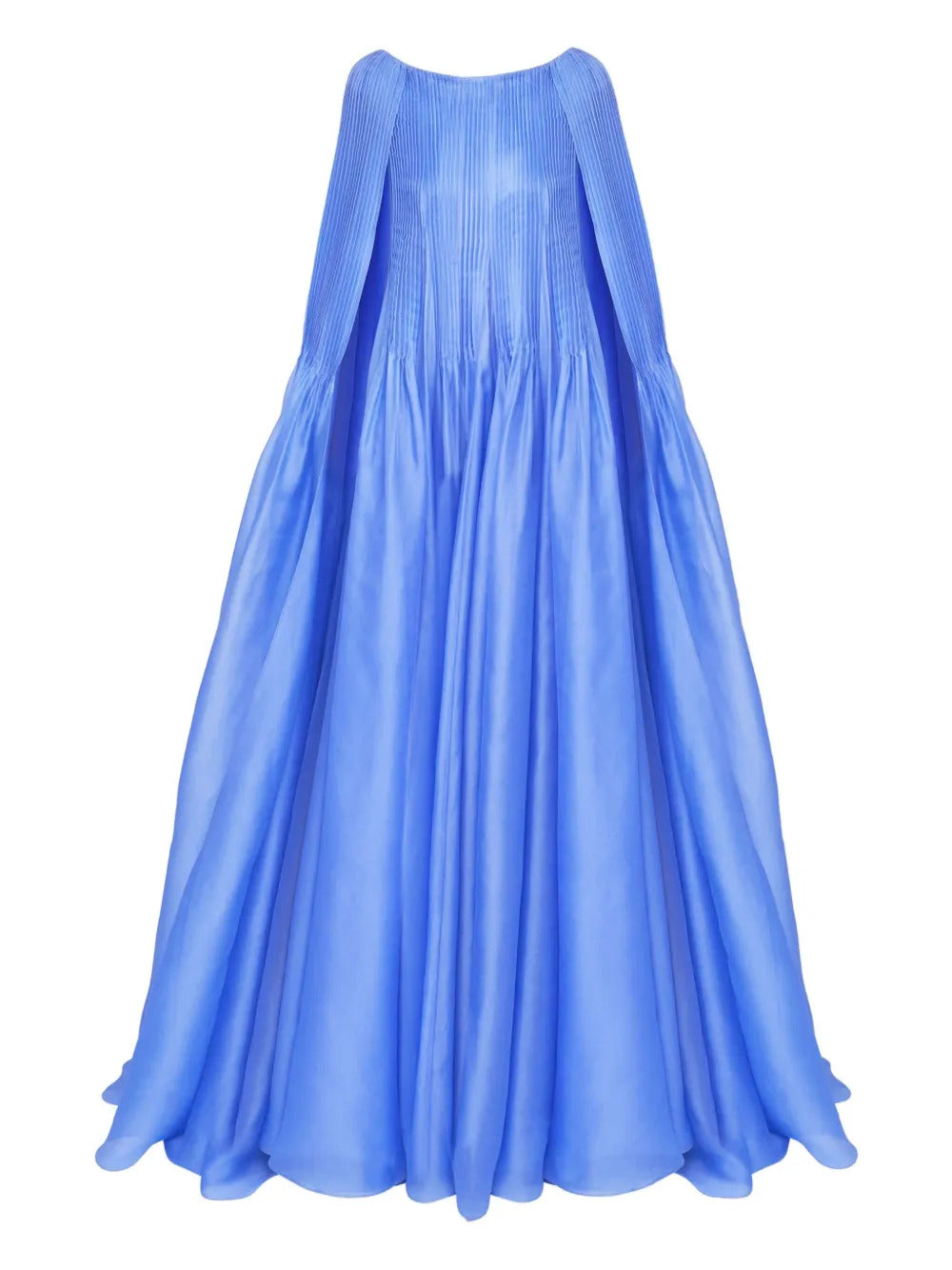 Carolina Herrera  pleated cape gown