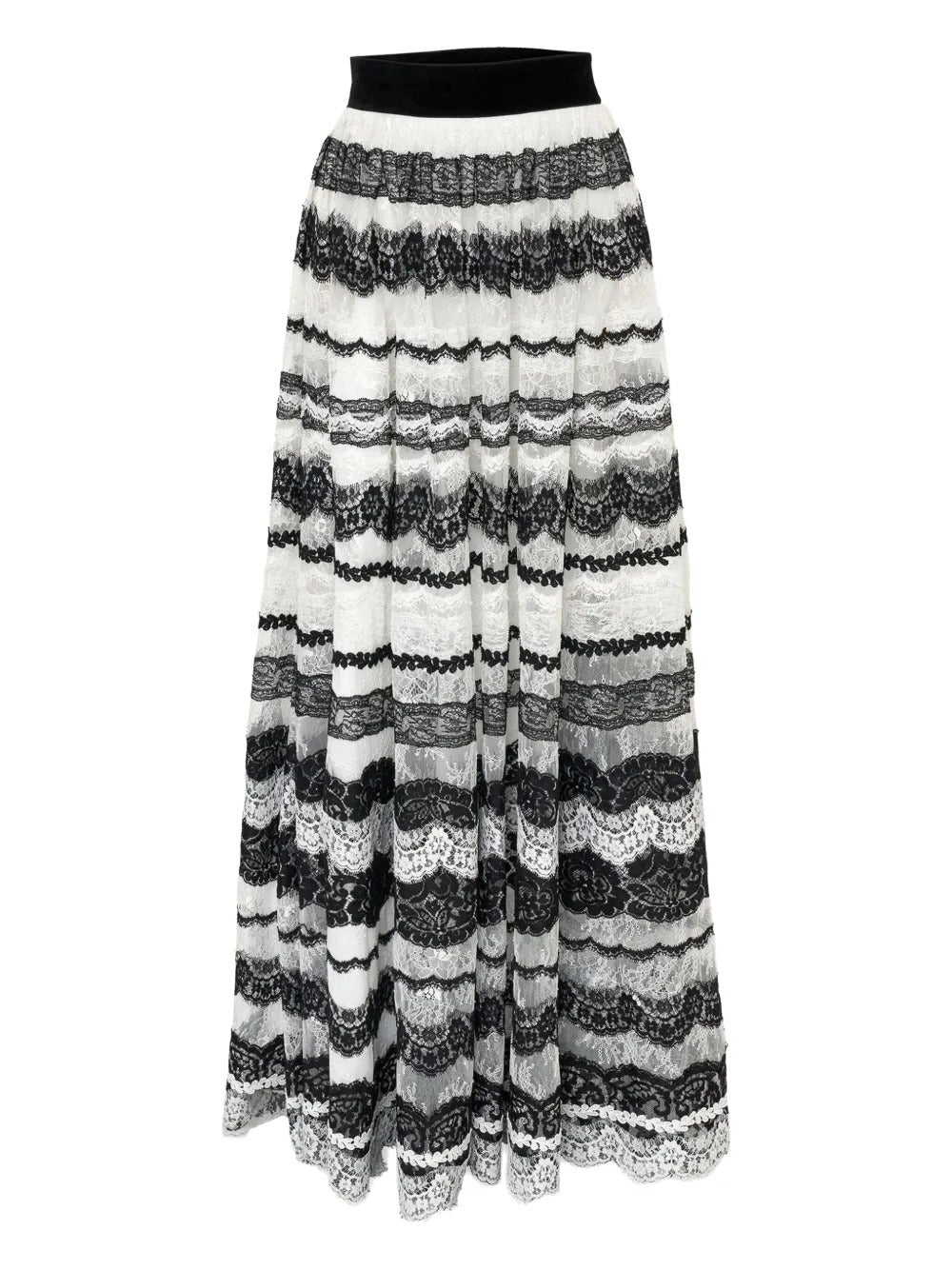 Carolina Herrera  lace-embellished ball skirt