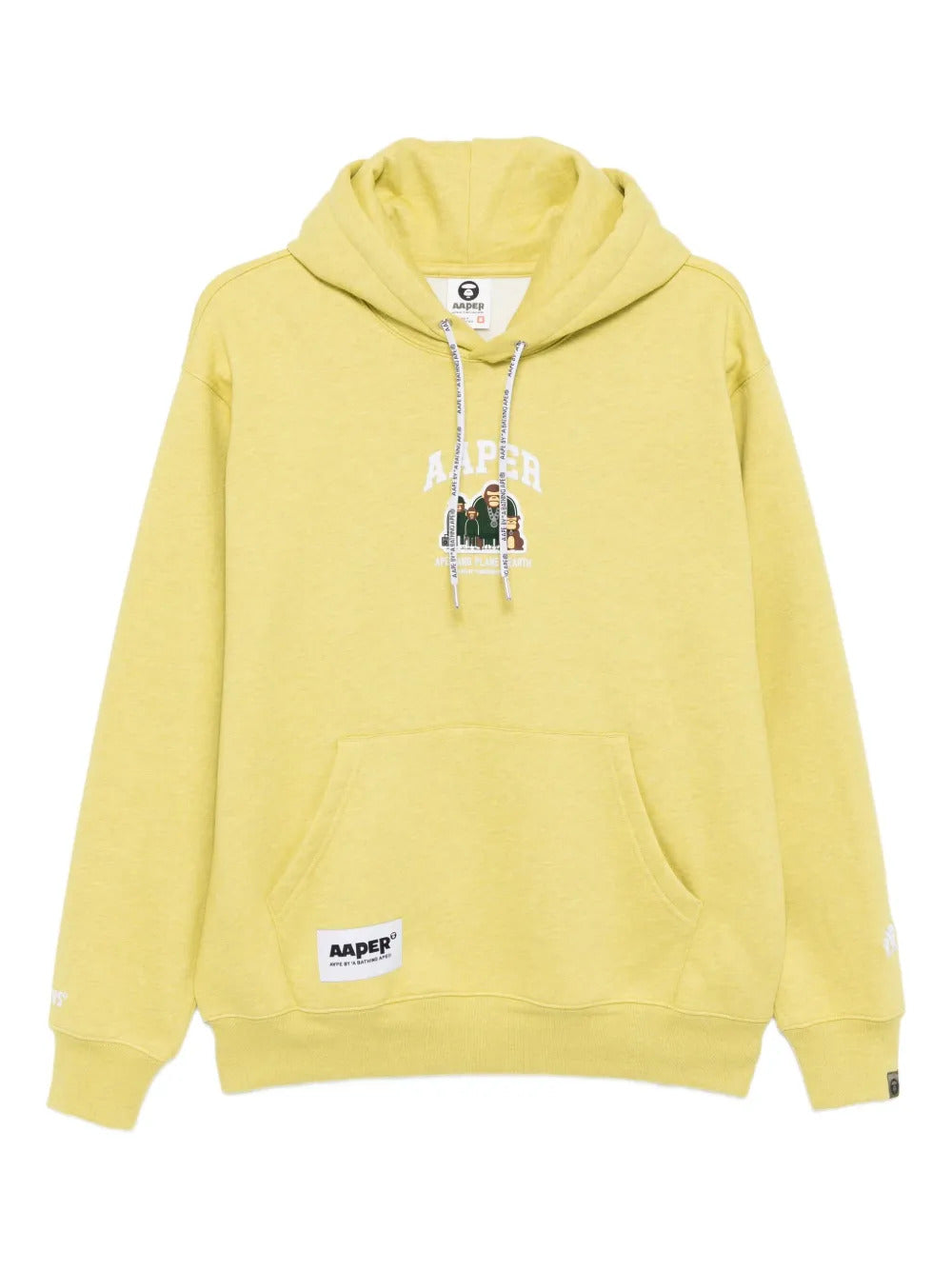 AAPE BY *A BATHING APE®  logo-patch hoodie