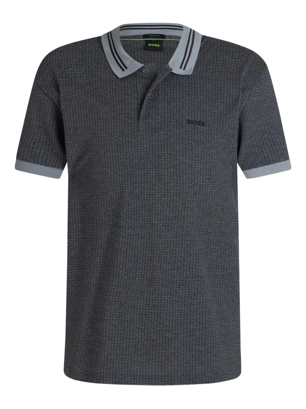 BOSS  logo-detail polo shirt