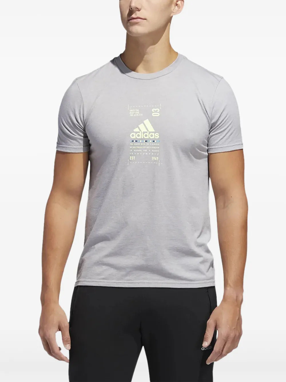 adidas  Coded graphic-print T-shirt