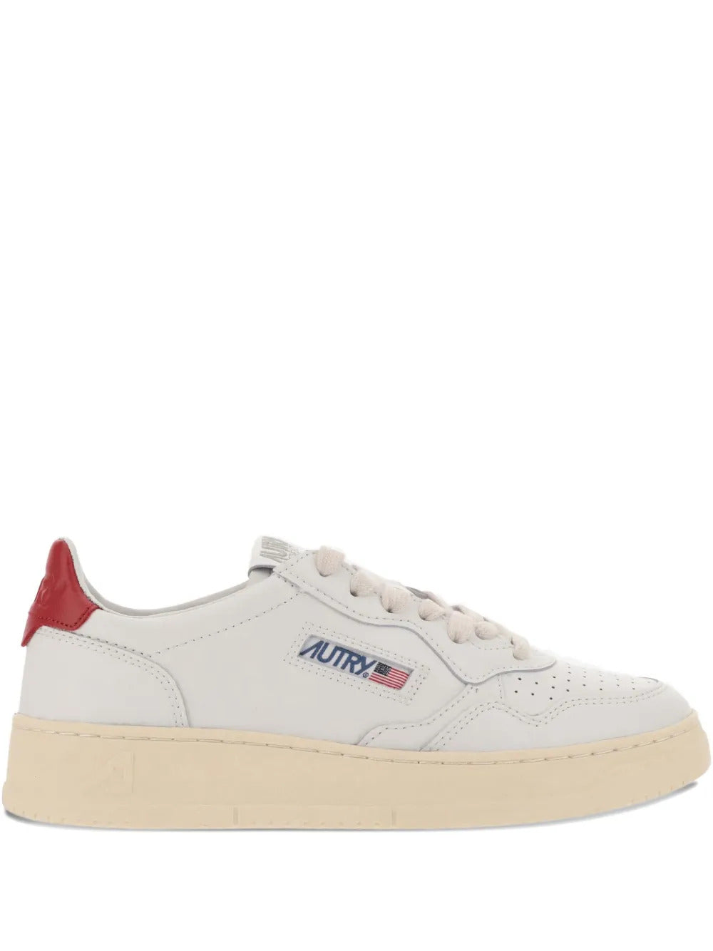 Autry  Low Medalist leather sneakers