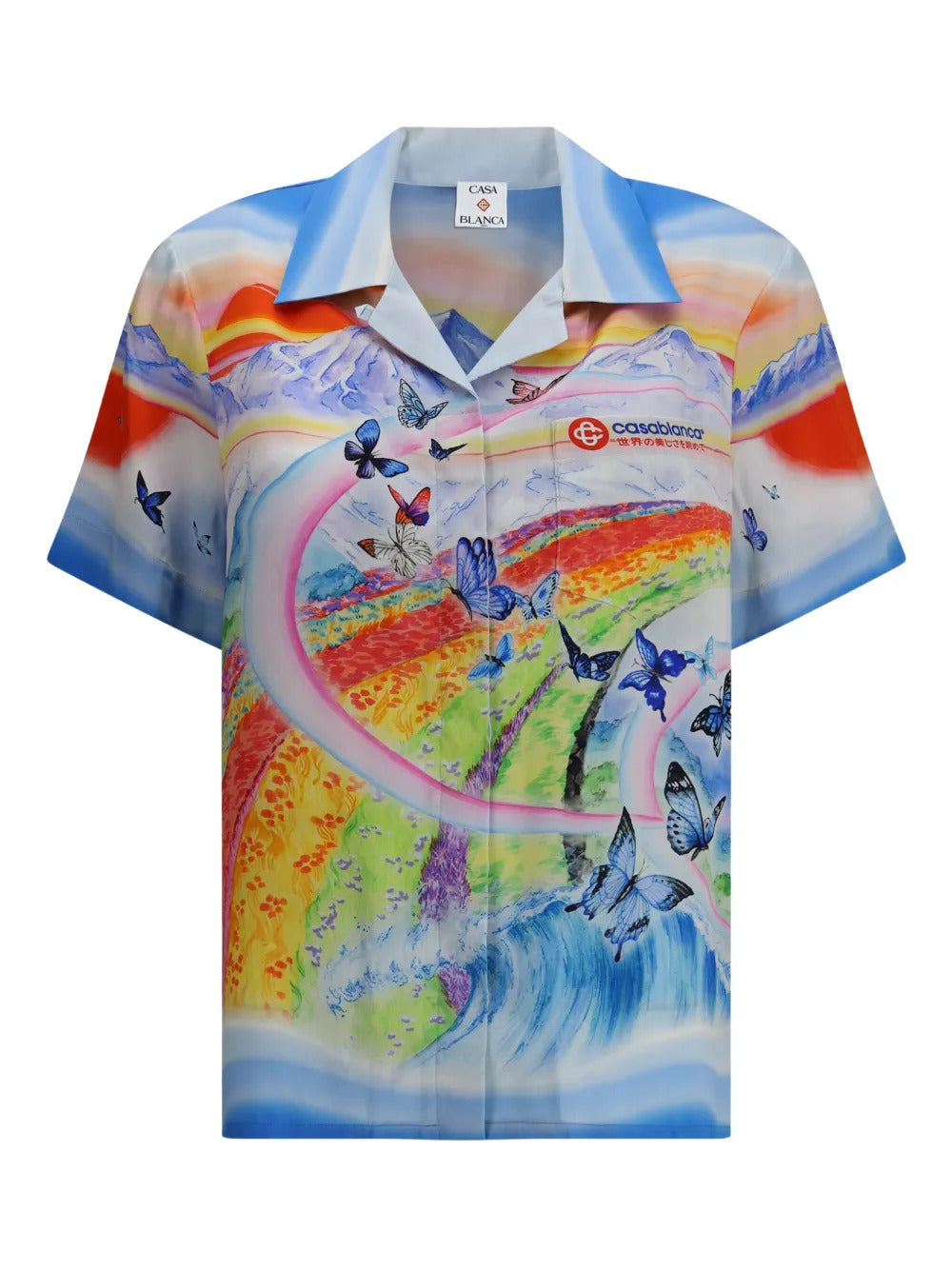 Casablanca  graphic-print shirt