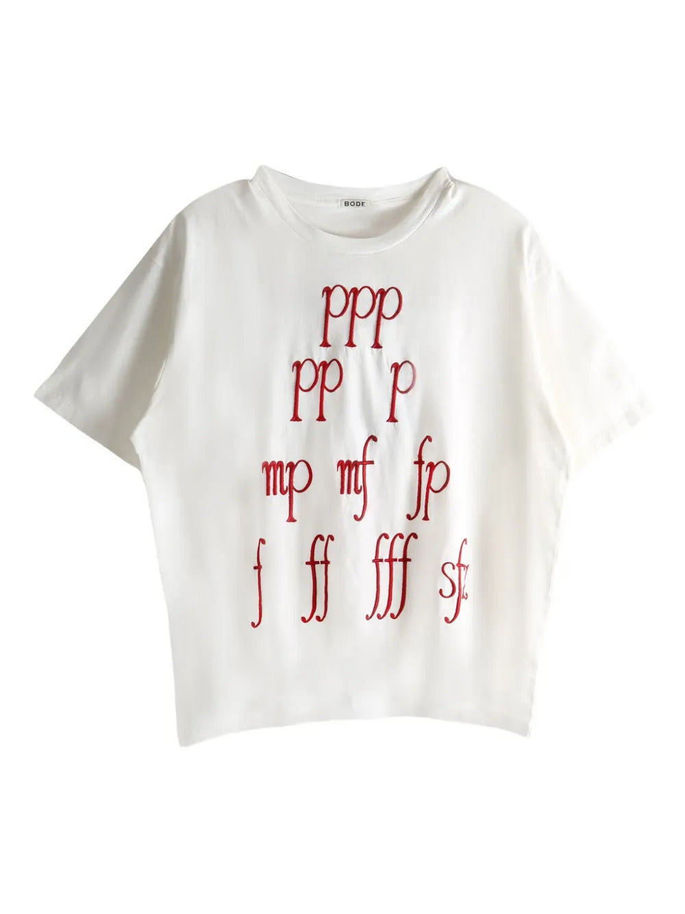 BODE  Composer embroidered-graphic T-shirt