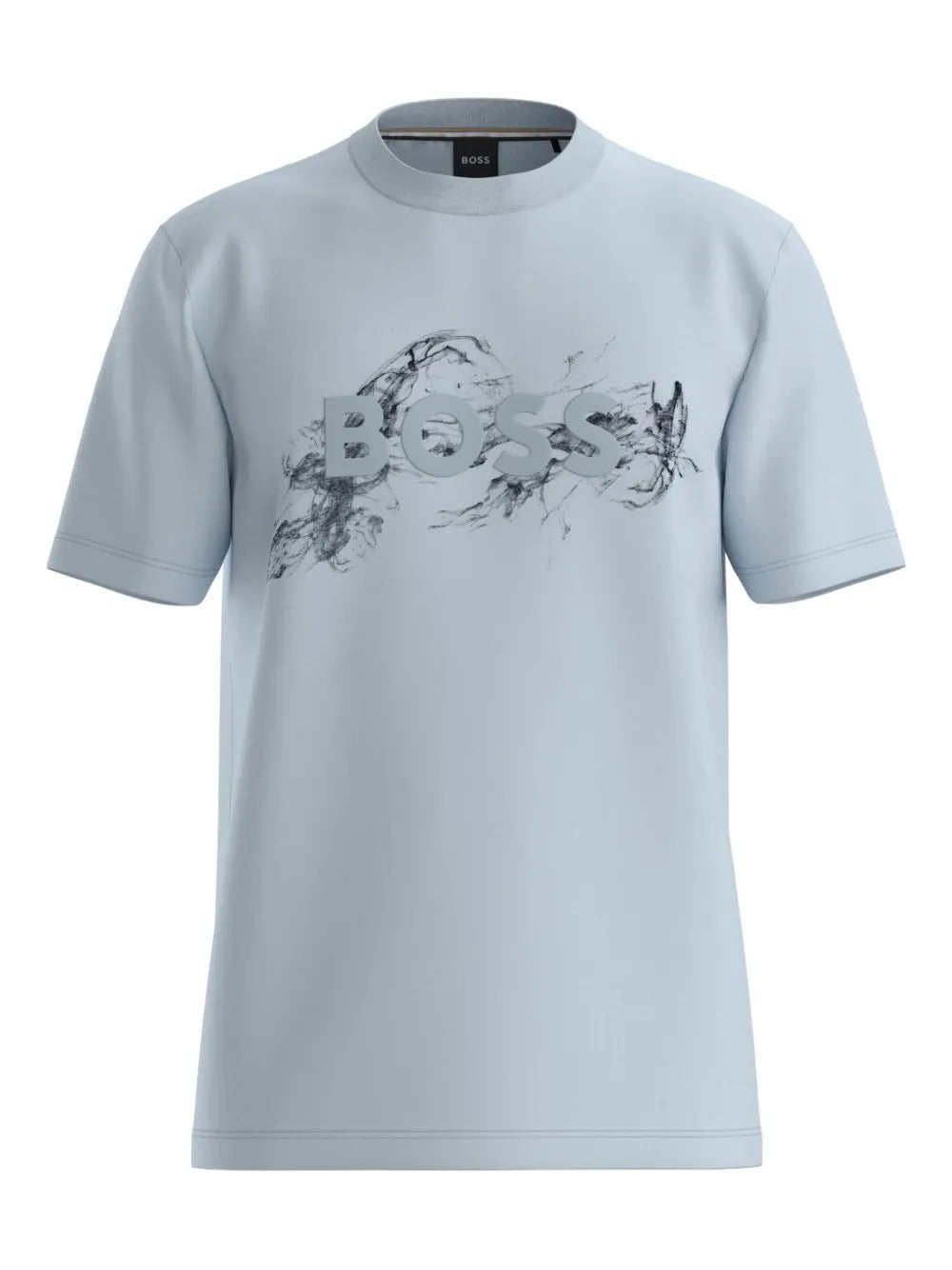 BOSS  logo-embossed cotton T-shirt