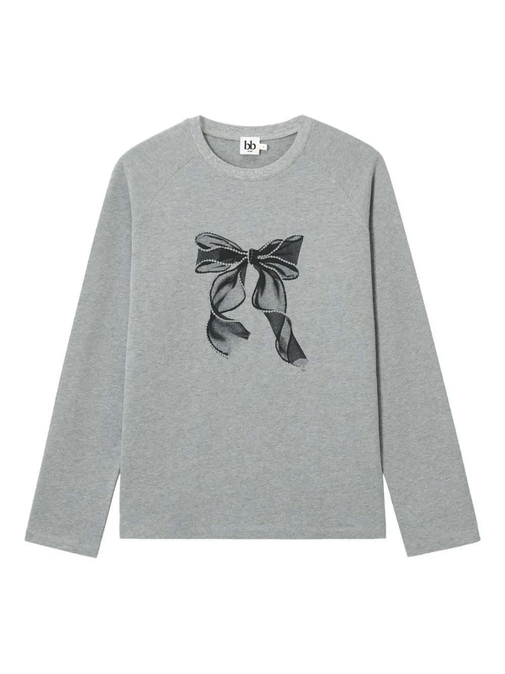 b+ab  bow-print sweatshirt