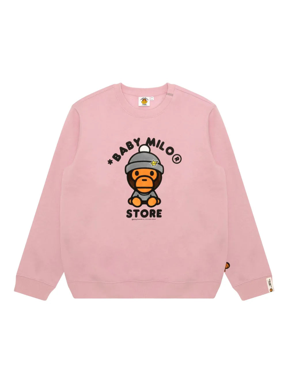 A BATHING APE®  embroidered crew-neck sweatshirt