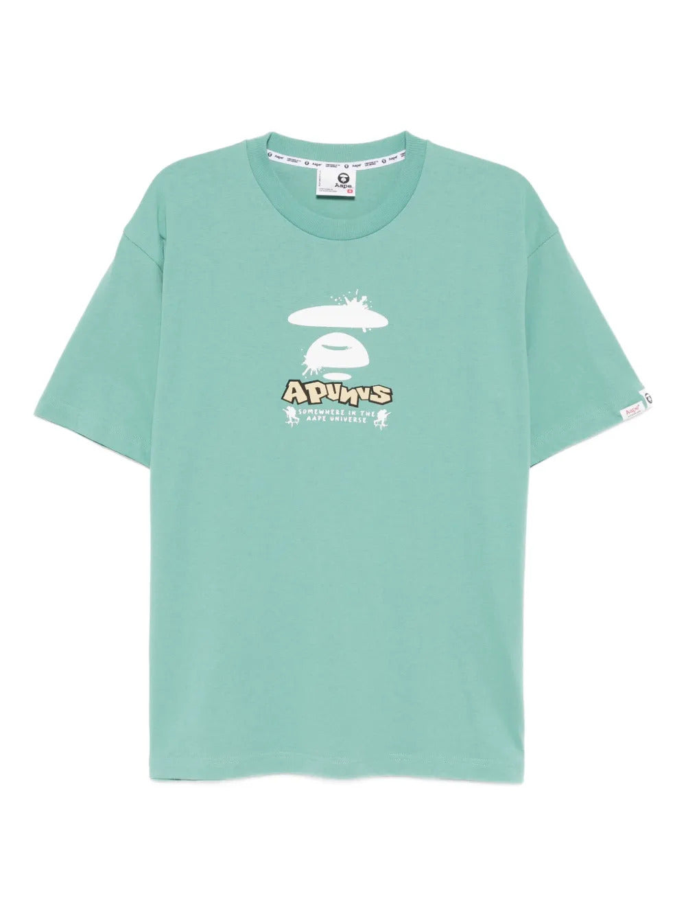 AAPE BY *A BATHING APE®  logo-print T-shirt