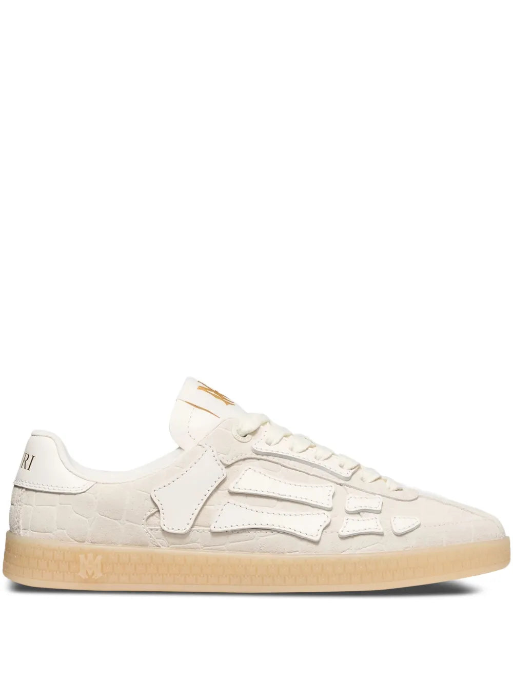 AMIRI  croc-debossed leather sneakers