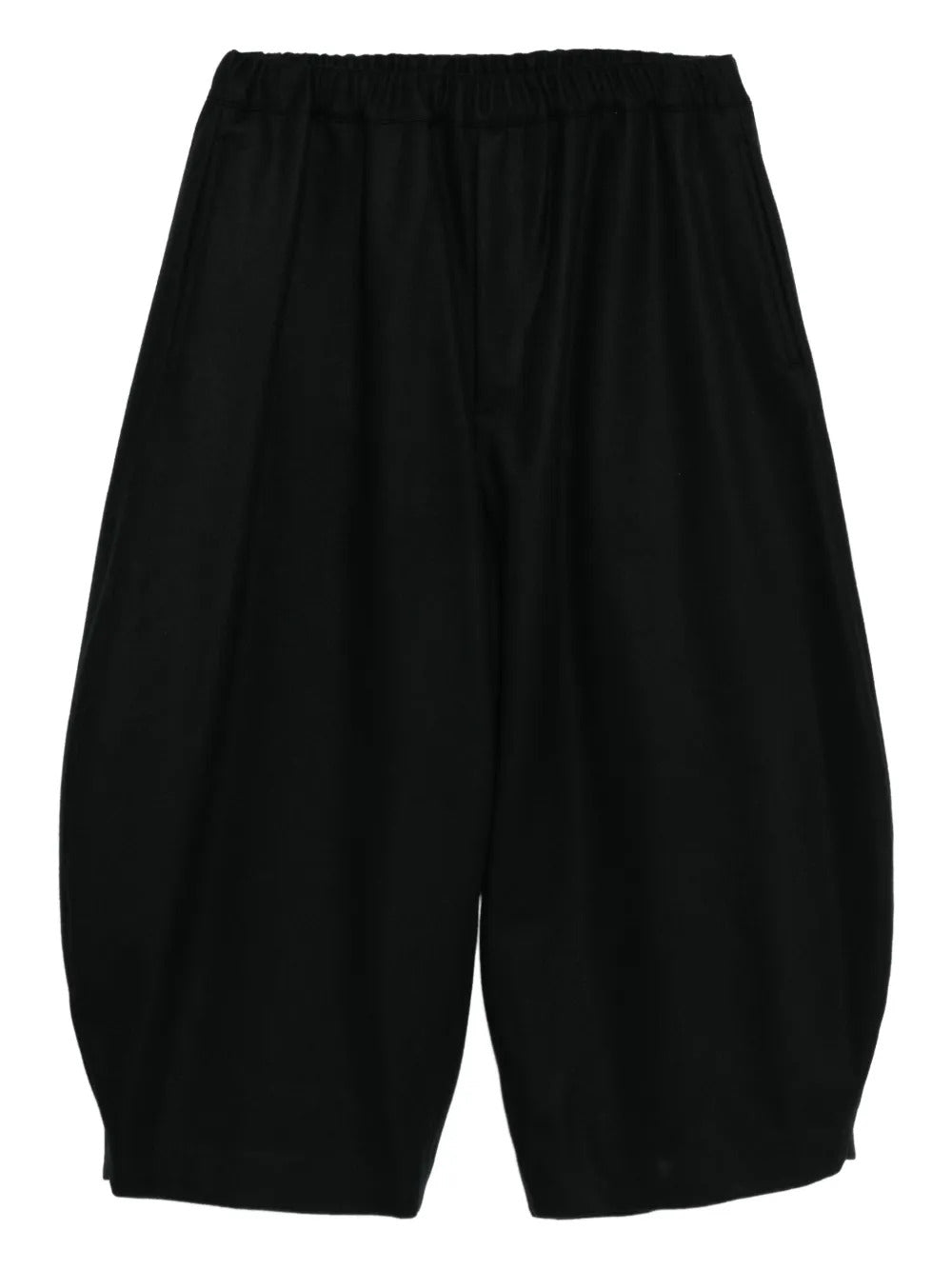 Black Comme Des Garçons  cropped tapered trousers