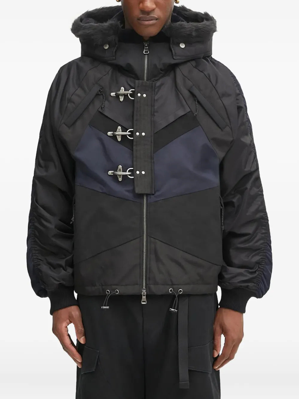 Andersson Bell  toggle-fastening hooded jacket