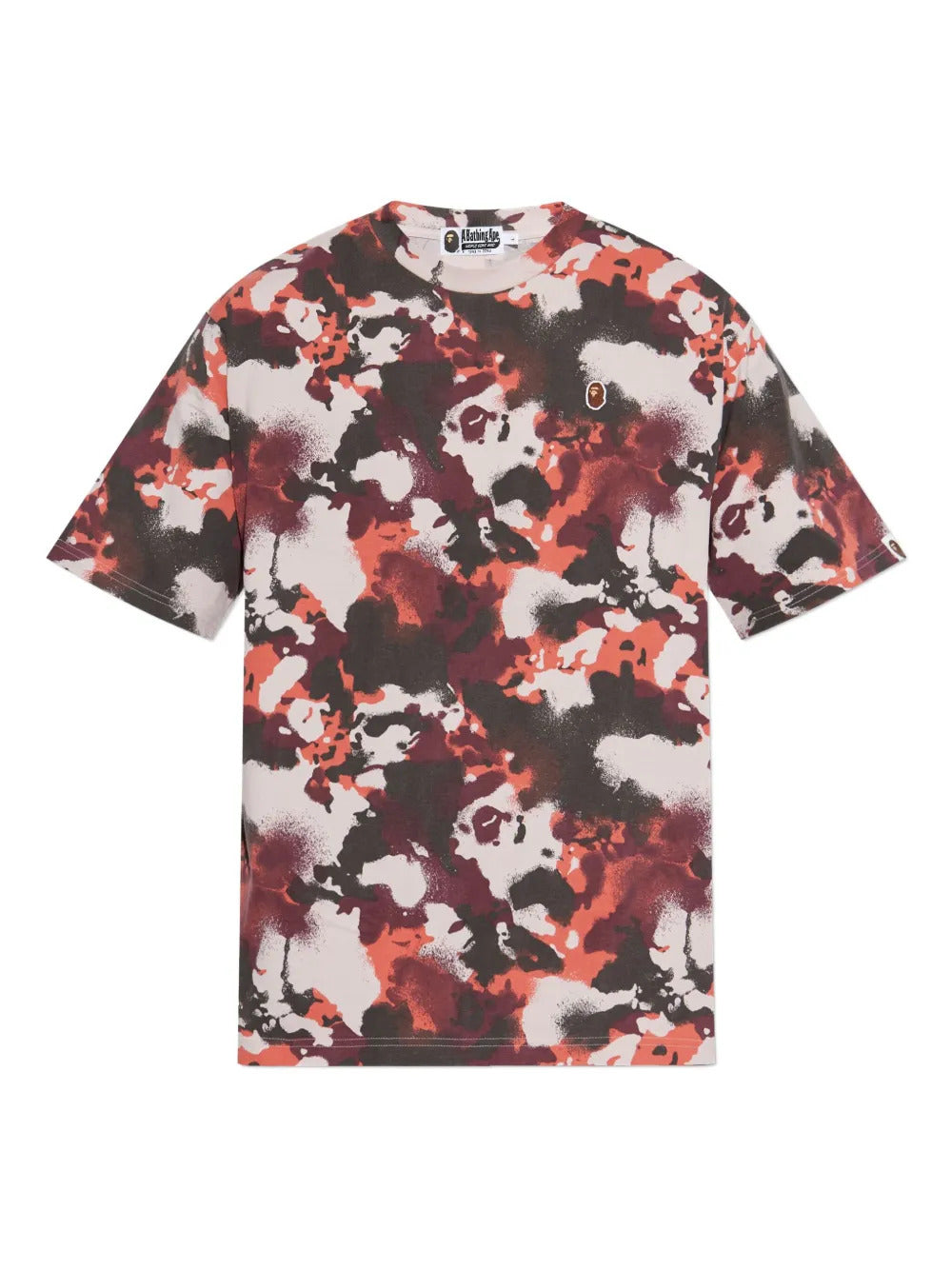 A BATHING APE®  camouflage-print T-shirt