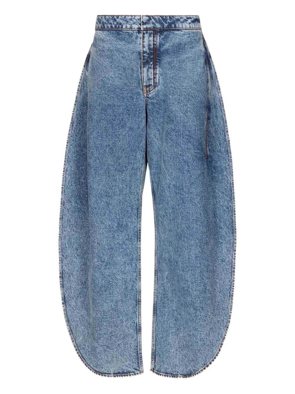 Alaïa  petal denim jeans