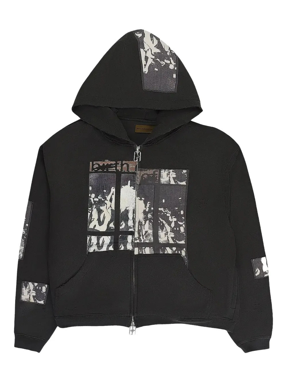 BIRTH OF ROYAL CHILD  Flash Light graphic-print zip-up hoodie