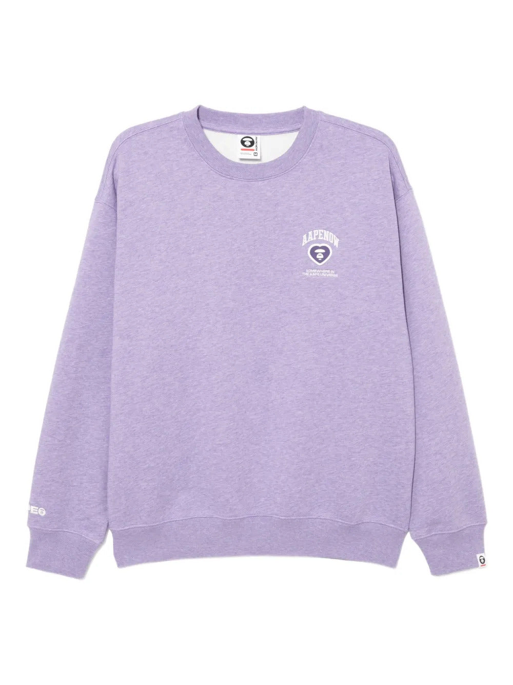 AAPE BY *A BATHING APE®  logo-patched sweatshirt