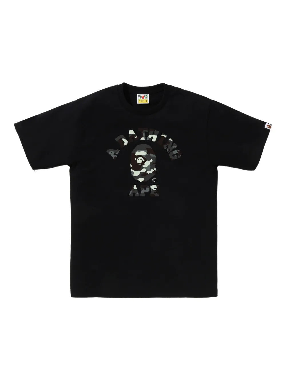 A BATHING APE®  camo-logo T-shirt