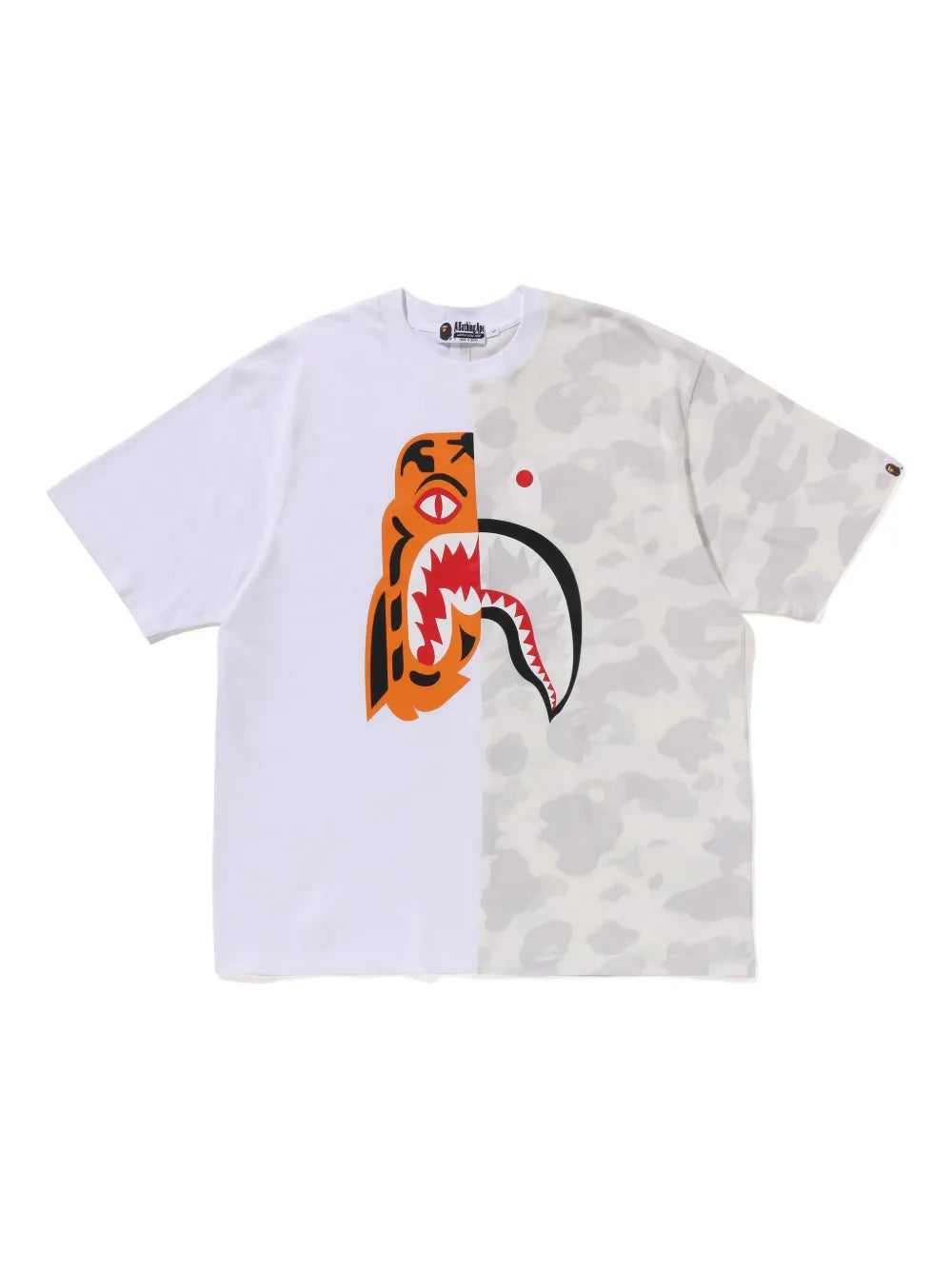 A BATHING APE®  City Camo Tiger Shark T-shirt