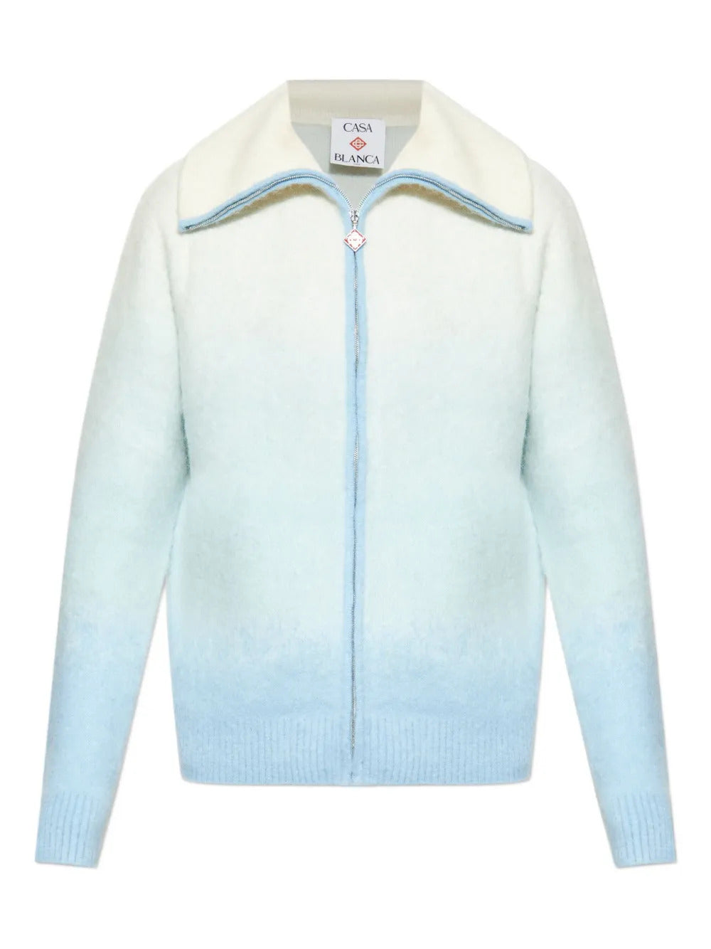 Casablanca high-neck zip-up jacket