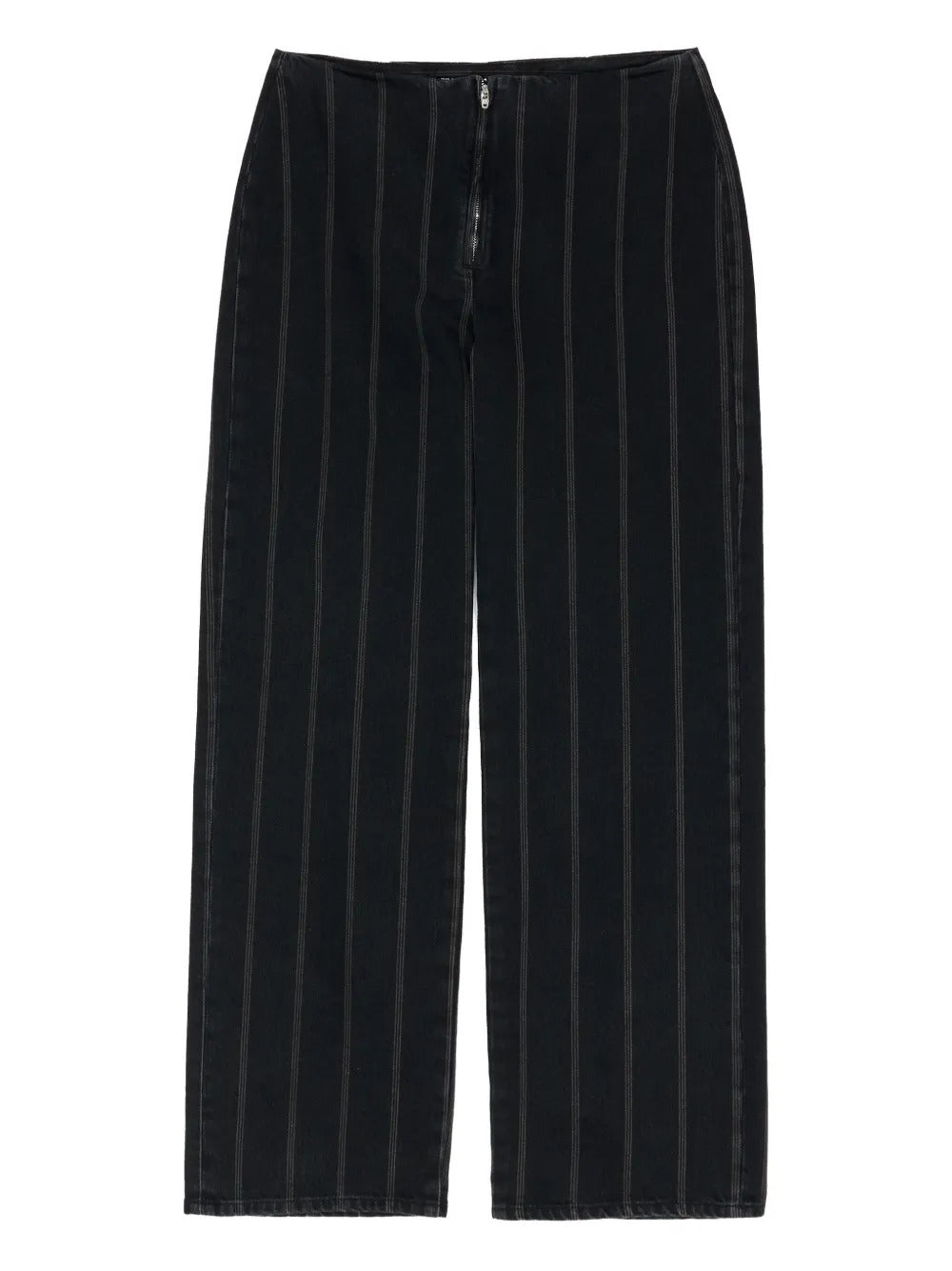 Bimba y Lola  pinstripe zip-fly boyfriend jeans