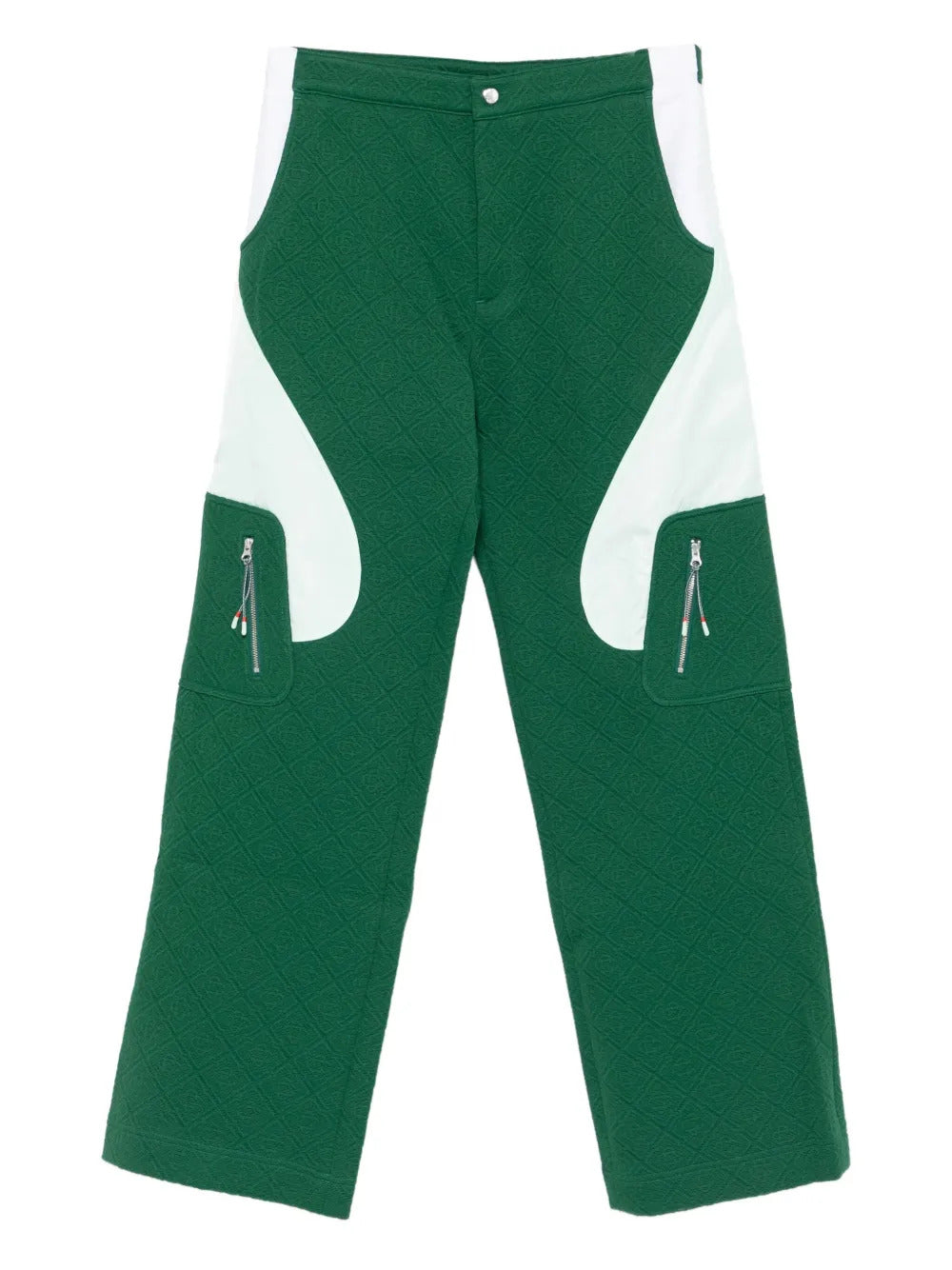 Casablanca  quilted panelled trousers