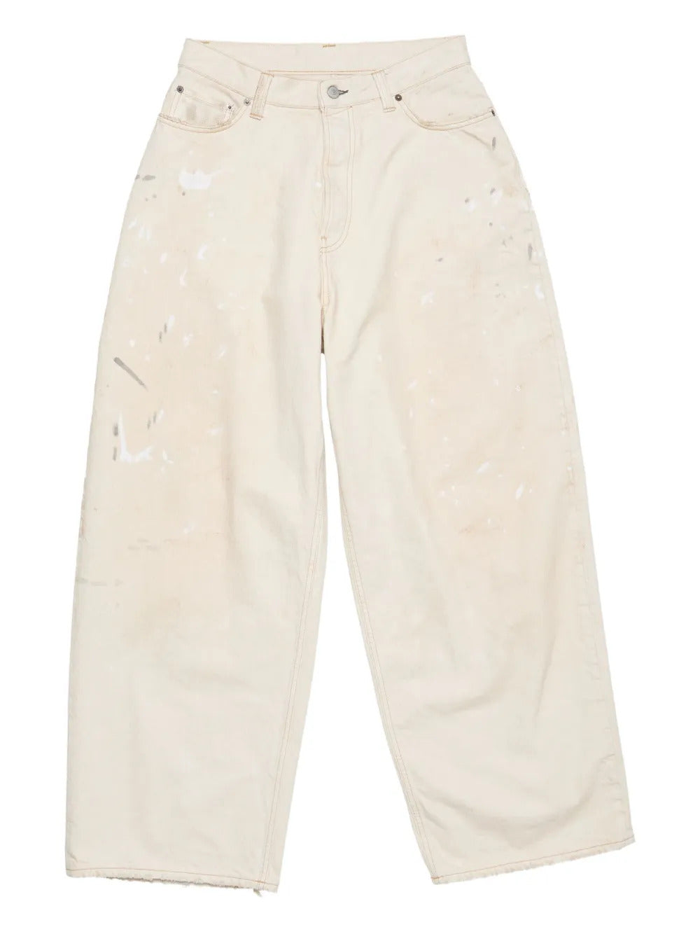 Acne Studios  2023 logo-patch jeans
