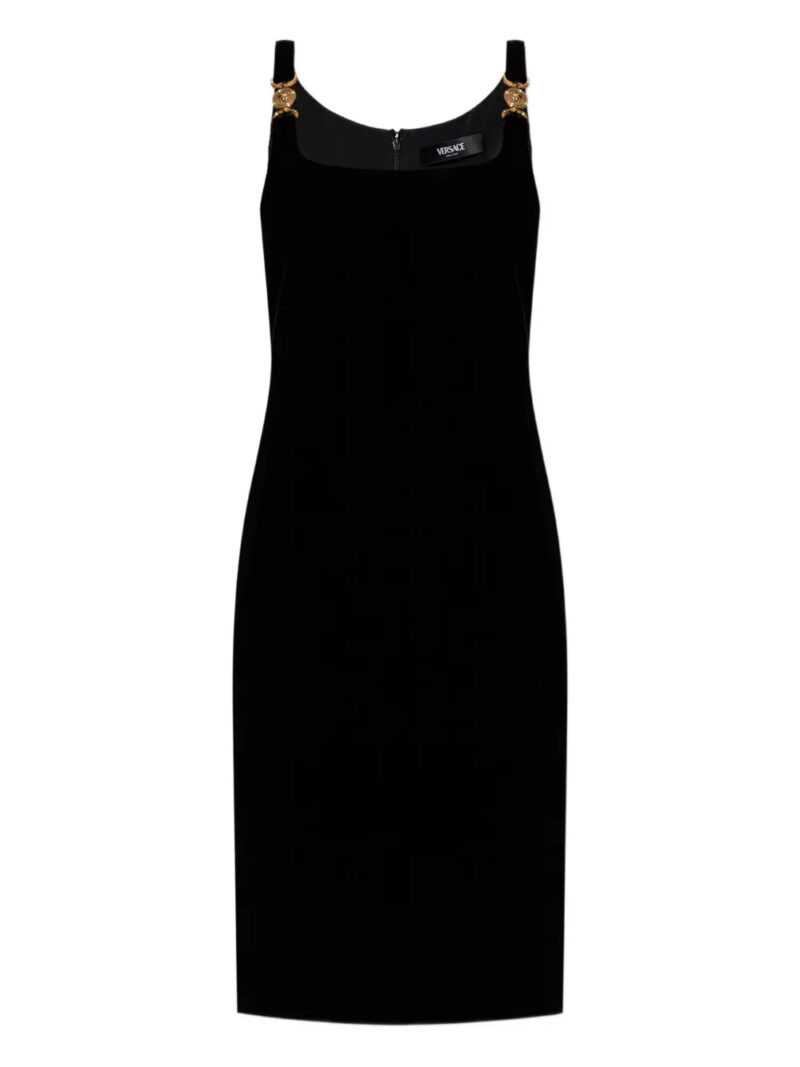 Versace  Medusa-embellishment mini dress