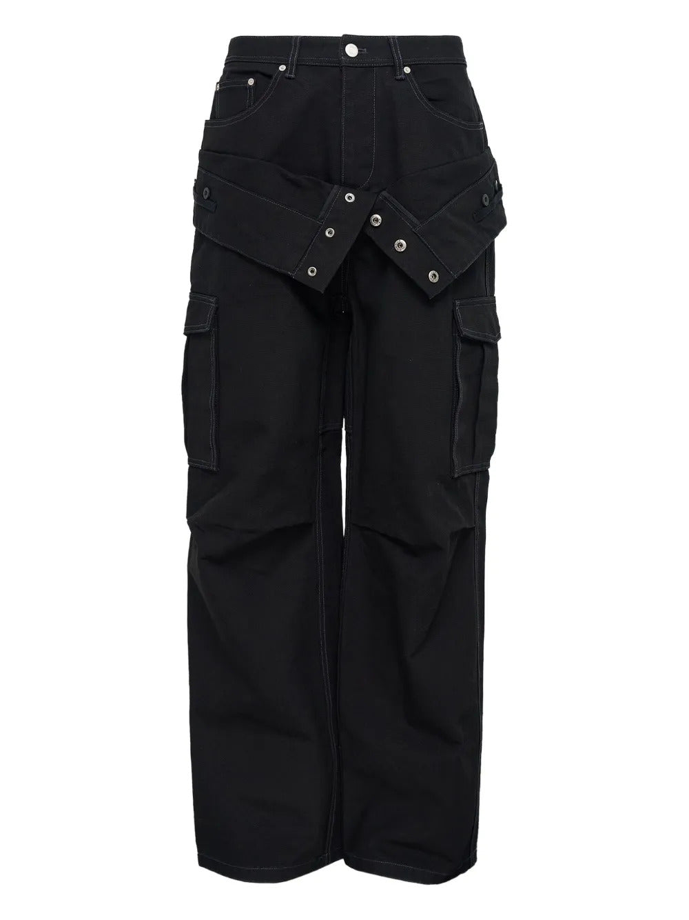 Andersson Bell  double-waist cargo jeans