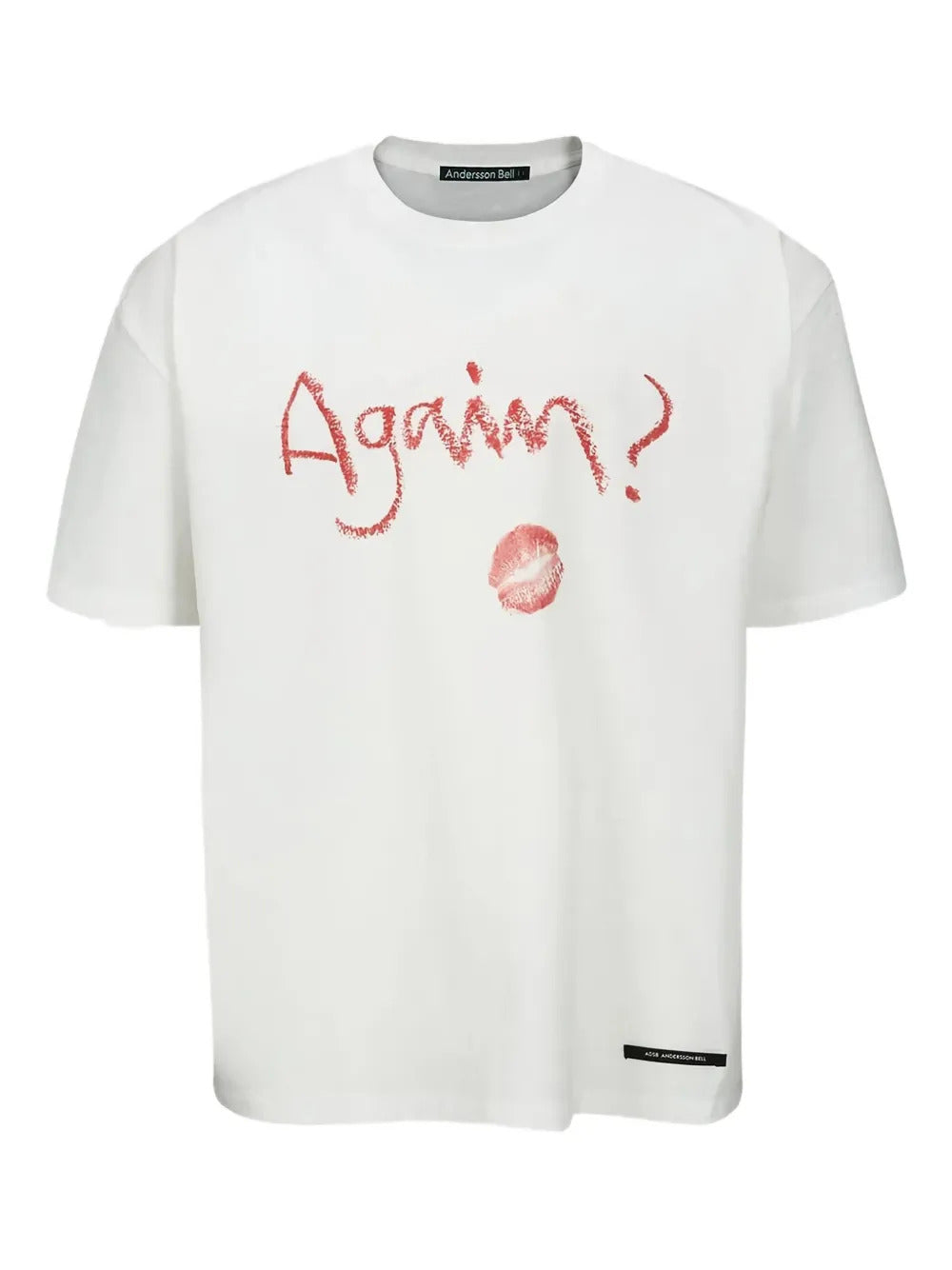 Andersson Bell  Again Lip-print T-shirt