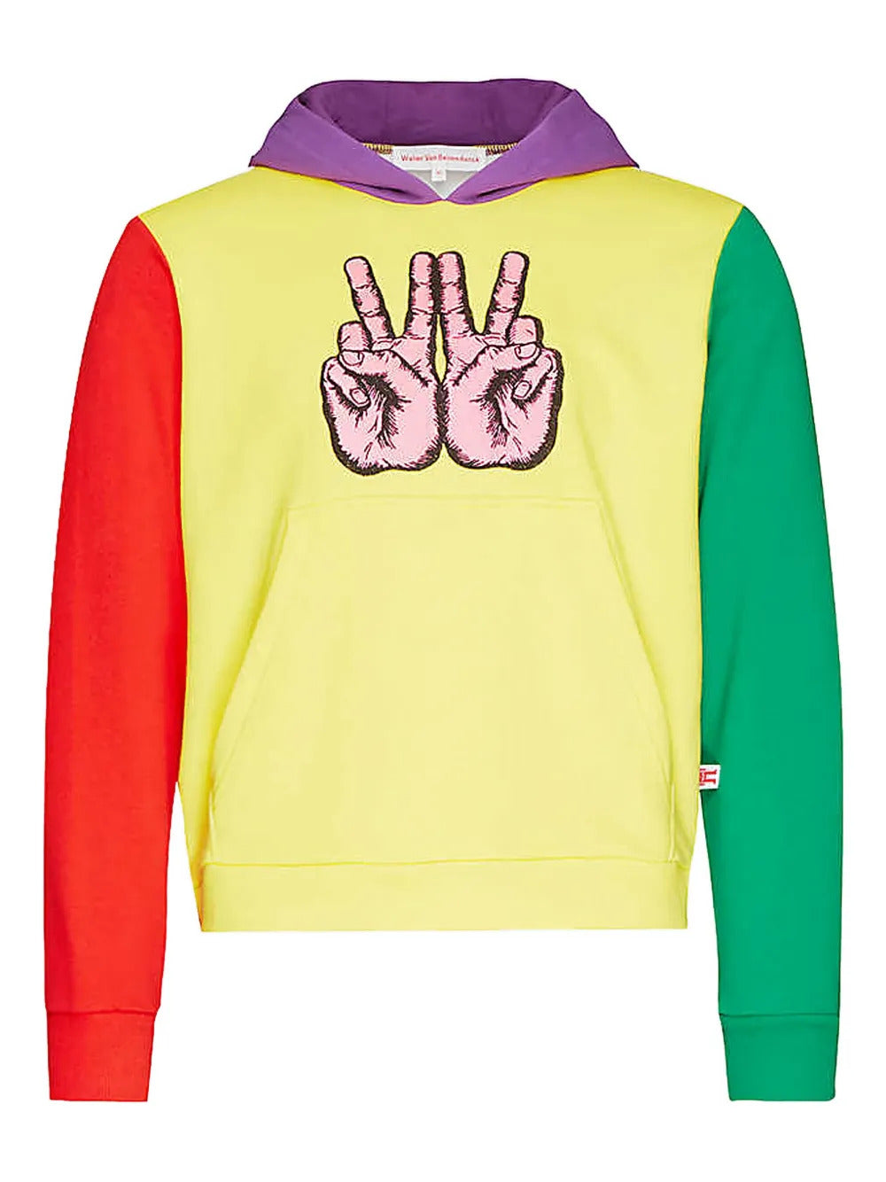 Walter Van Beirendonck  W-Peace hoodie