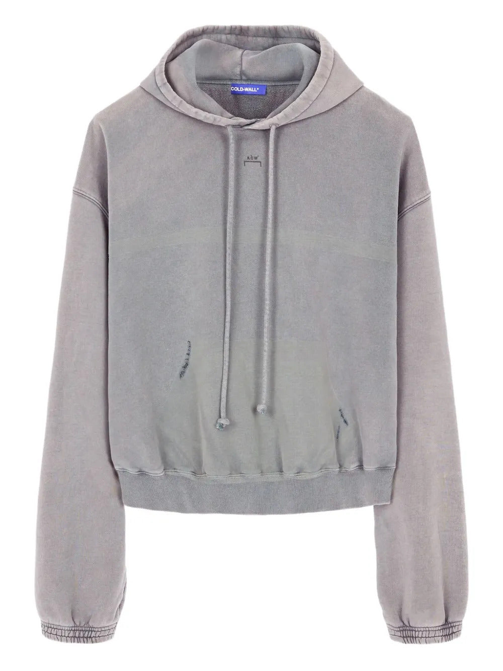 A-COLD-WALL*  distressed cotton hoodie