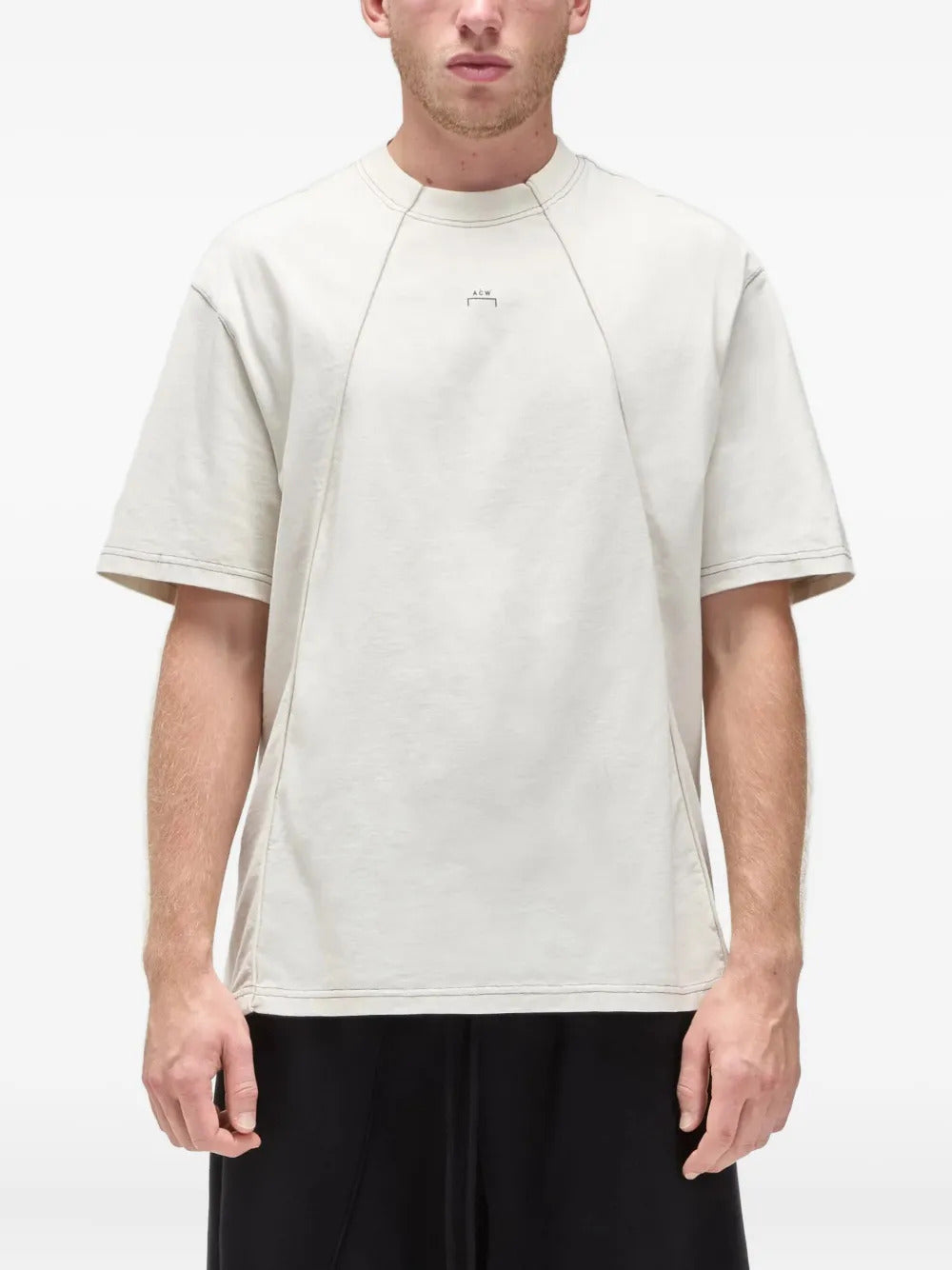 A-COLD-WALL*  panelled short-sleeve T-shirt