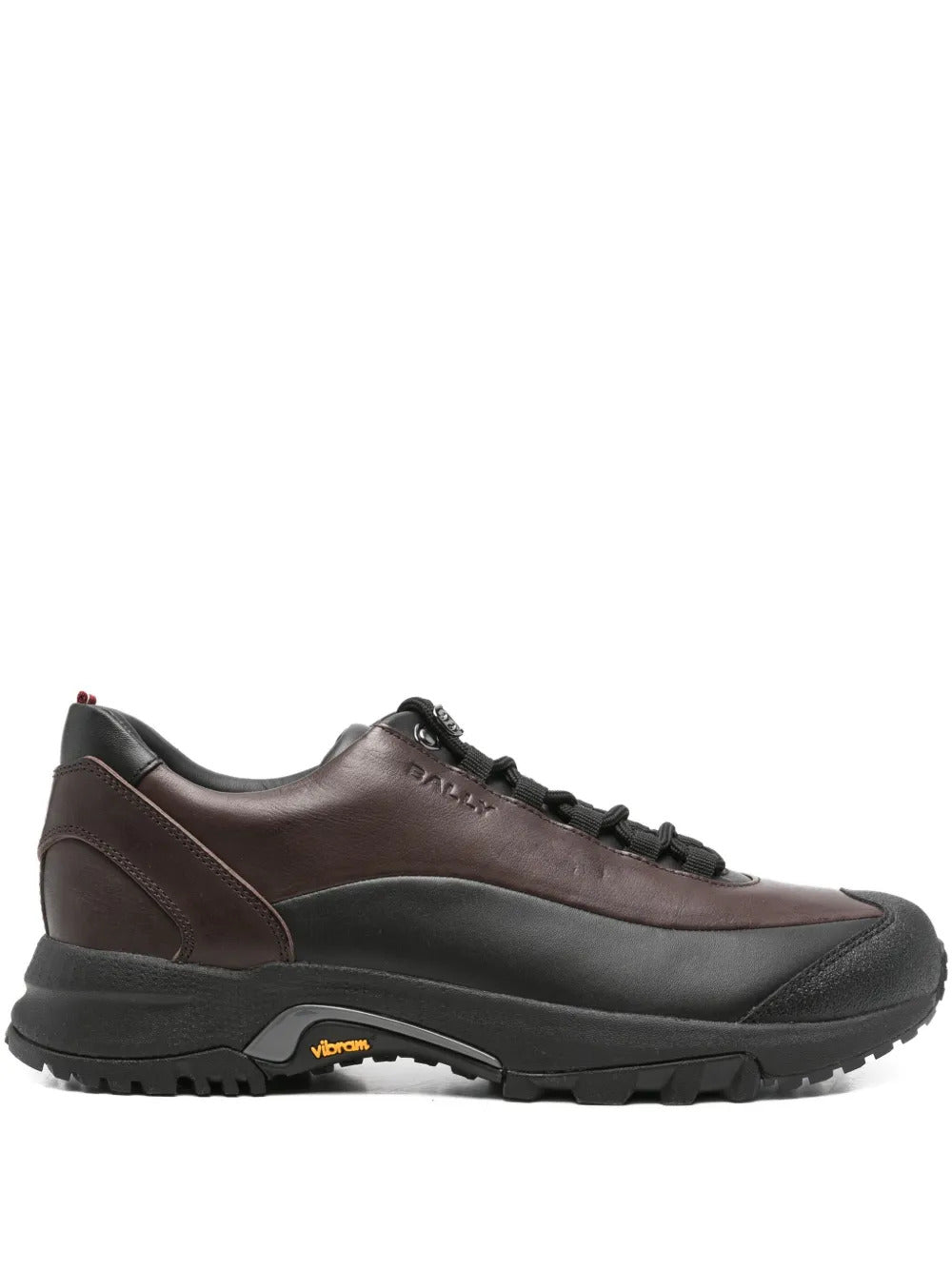 Bally  leather lace-up trainers