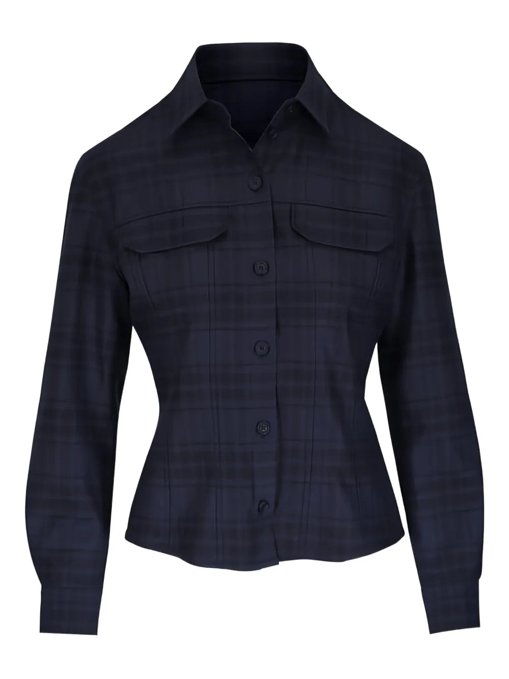 Akris  check flap-pocket shirt