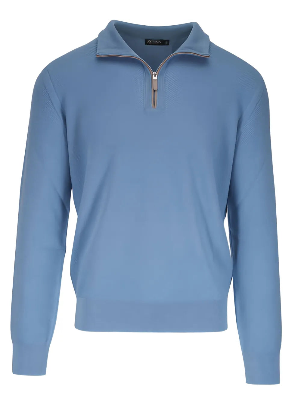 Zegna  half-zip polo shirt